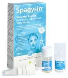 Spagysin Sinusitis Nasenspray 50 mg Extrakt Cyclamen gefriergetrocknet und Lösungsmittel