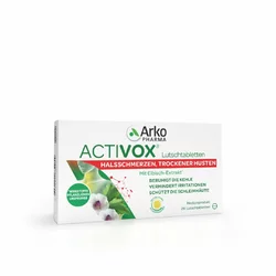 ACTIVOX Lutschtablette Zitrone MD