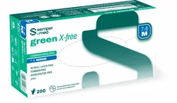 Sempermed Green X-free M