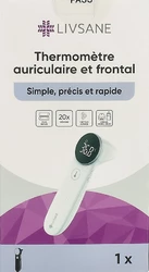 LIVSANE Ohr- und Stirnthermometer
