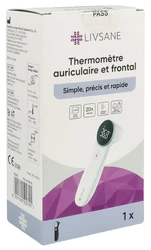 LIVSANE Ohr- und Stirnthermometer