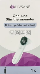 LIVSANE Ohr- und Stirnthermometer