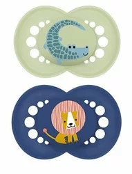 MAM Original Nuggi Silikon 6-16 Monate Boy