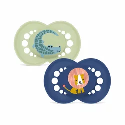 MAM Original Nuggi Silikon 6-16 Monate Boy