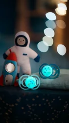 MAM Perfect Night Nuggi Silikon 16-36 Monate Boy