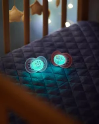 MAM Night Nuggi Silikon 6-16 Monate Boy