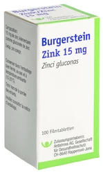 Burgerstein Zink Filmtablette 15 mg