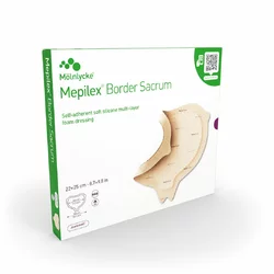 Mepilex Border Sacrum 22x25cm 282460