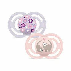 MAM Perfect Nuggi Silikon 16-36 Monate Girl