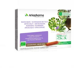 Arkofluide artichaut radis noir romarin angélique bio