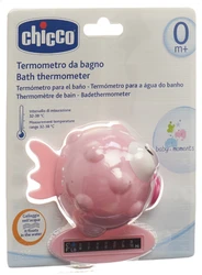 Chicco indicateur de température de bain Globe Fisch pink 0m+