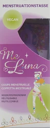 Me Luna Coupe menstruelle Classic Sho S anneau violet