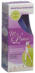 Me Luna Menstruationstasse Sport M Ring Blau-Violett