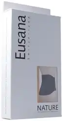 Eusana Nierenwärmer anatomisch Seide/Wolle S schwarz