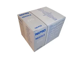 Nipro Einmalkanülen 0.4x19mm 27Gx 3/4" grau