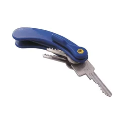 Sundo tourne-clé 12cm bleu pour 3 clés