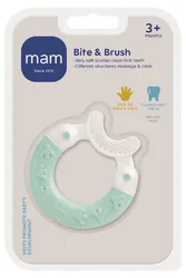 MAM Bite & Brush anneau de dentition 3+ mois
