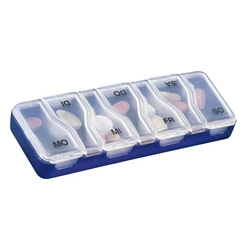 Sahag Medi-7 Uno pilulier 7 jours 1 case par jour bleu allemand