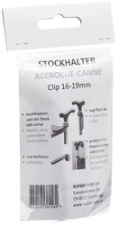SUPAIR Gehstockhalter mit Reflektor 16-19mm