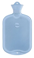 Sänger Wärmflasche 2l Lamelle 1seitig hellblau