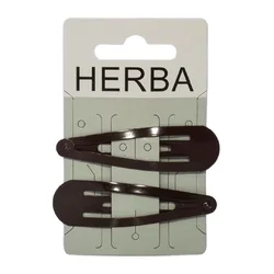 Herba Clips 6.8cm havanna