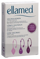 ellamed cônes vaginaux 3 formes / 3 poids