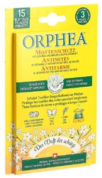 ORPHEA feuilles antimite fleurs 12 pièces + 3 pièces action
