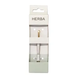 Herba pincette recourbée nickelé