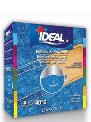 IDEAL MAXI Baumwolle Color No25 jeans blau