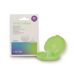 Ardo TULIPS Bouts de sein M silicone avec un coffret de rangement