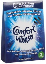 Comfort intense sachet fraîcheur bleu
