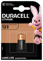 Duracell pile photo ultra 123 3.0V
