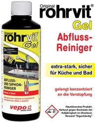 Rohrvit détergent écoulement gel extra-fort