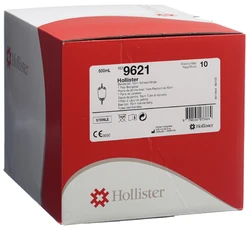 Hollister Urin-Beinbeutel 500ml mit Ableitungsschlauch 10cm Rücklaufsperre steril