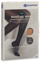 BAUERFEIND VenoTrain Micro KKL2 AD M normal/short geschlossene Fussspitze creme