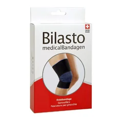 Bilasto genouillère L noir/bleu
