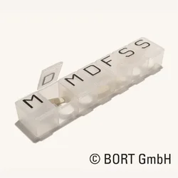 BORT EasyLife box comprimés 7 jours transparent