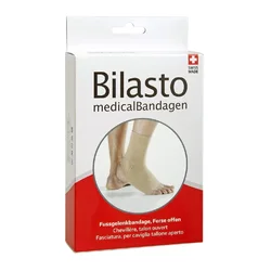 Bilasto chevillère S talon ouvert beige