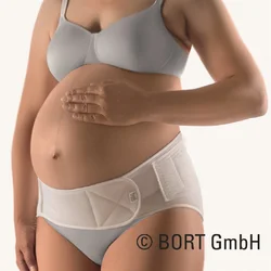 BORT Med bandage dos pour femme enceinte Grösse 1 blanc