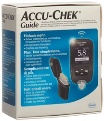 Accu-Chek Guide set mmol/l inclus 1x10 tests