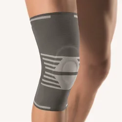 BORT Med ActiveMed Kniebandage Grösse 4 mineralgrau