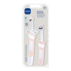 MAM Learn to Brush Set brosse à dents 5+ mois