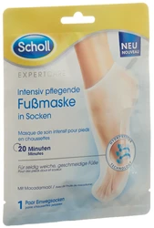 Scholl EXPERTCARE masque de soin intensif pour pieds huile de macadamia