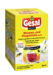 Gesal PROTECT Piège à guêpes et mouches recharge