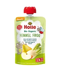 Holle Pouchy Fennel Frog Birne Apfel Fenchel