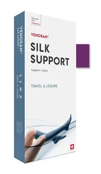 Venosan Silk Support A-D Socks M sisko violet