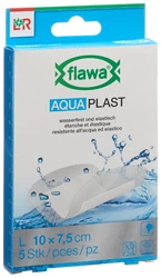 flawa Aqua Plast Pflasterstrips 7.5x10cm wasserfest