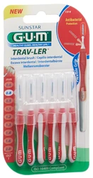 GUM TRAV-LER 0.8mm ISO 1 cylindric rot