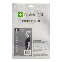 Quick Aid Reminder T-Shirt M Femme