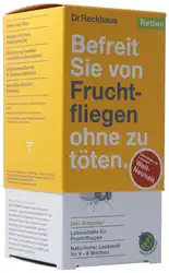 Dr. Reckhaus Fruchtfliegen-Retter ohne zu töten 1 Rettungsgefäss + 1 Lockstoff